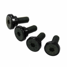 EAGLE RACING　3669U-BK　サーボスクリュー5mm穴用(ALワッシャー付)(4)[BK]